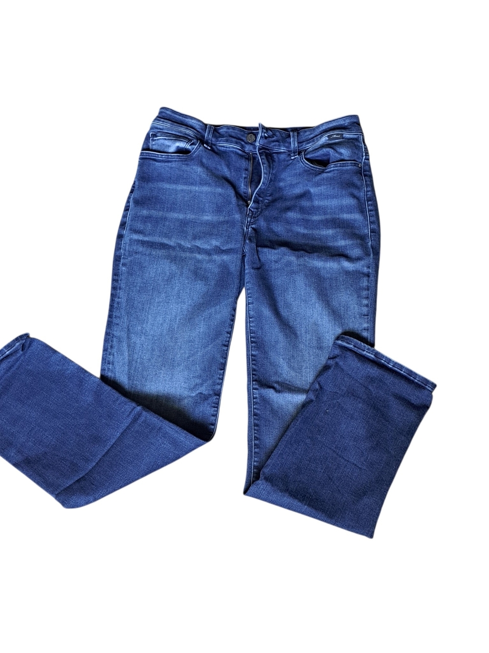 Mavi Kendra High Rise Straight Leg Jeans Women's Size 10 Medium Wash Stretch